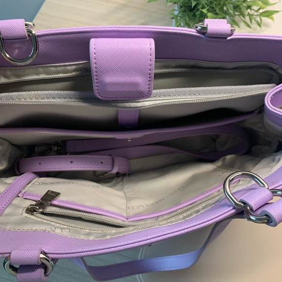 Glass Ladder & Co: small michelle tote in lavender/silver (old model) + dust bag - Picture 9 of 13